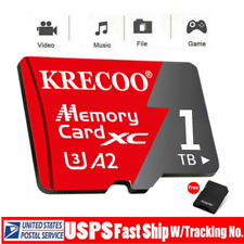 High Speed Micro 1TB SD Card 256GB 128GB Class10 TF Memory Card W/ Free Adapter