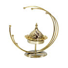Golden Candlestick Aromatherapy Holder for Home Wedding Eid