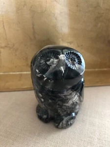 Thorn Canada Owl Soapstone 3-1/2 Inch Sculpture Figurine Inuit Eskimo Art - Picture 1 of 7