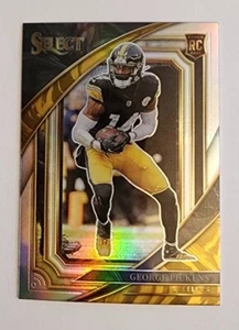 George Pickens /WR Steelers RC | 2022 "Suite Level" Silver Prizm Rookie #343 - Picture 1 of 6