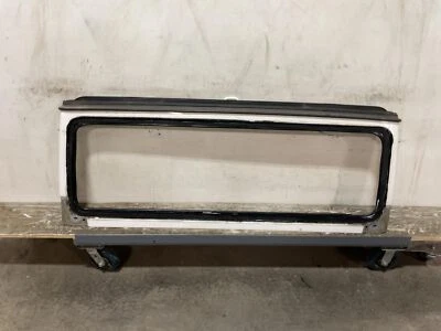 Marco de parabrisas Jeep TJ Wrangler OEM solo sin vidrio blanco PW1 2003-2006 168901 Foto 1 de 4