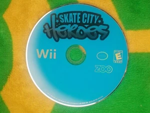 Skate City Heroes Nintendo Wii Disk Only (Tested and Resurfaced) - Picture 1 of 2