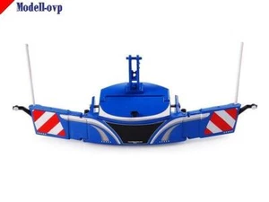 Tractor bumper safetyweight blue Universal Hobbies uh 6251 - Picture 1 of 2