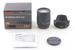 [Excelente COMO NUEVO] Lente zoom Sigma DC AF 18-200 mm f/3,5-6,3 para montaje SA - Imagen 1 de 8