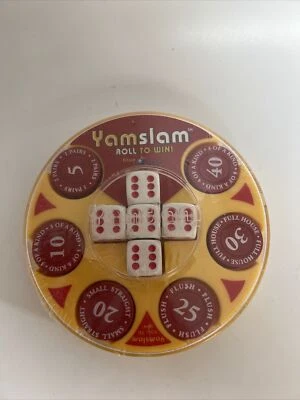 Yamslam Dice Game, Roll To Win, Blue Orange, New Sealed 2008 #00301 - Image 1 of 3