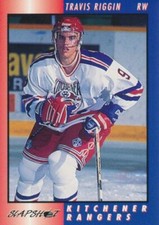 1994-95 Kitchener Rangers Team Set #9 TRAVIS RIGGIN