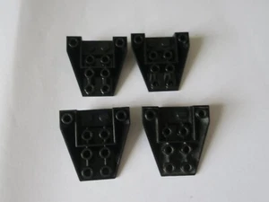 LEGO 13349 - Cale Triple Inversé 4x4 - wedge inverted -- noir - black x 4 - Bild 1 von 2
