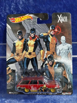 Hot Wheels Marvel totalmente nuevo X-Men Nissan Skyline Van 2018 sin usar, en caja Foto 1 de 4
