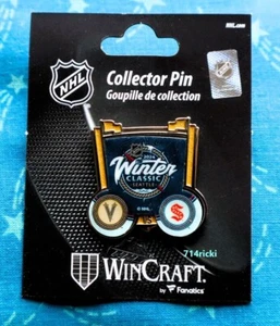 2024 Winter Classic Pin Las Vegas Golden Knights vs Seattle Kraken NHL Official - Picture 1 of 1