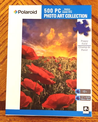 Poppy Field 宝丽来拼图 Karmin 500 块完整  — 第 1/3 张图片