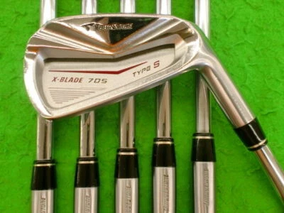 BRIDGESTONE(J40) TOURSTAGE X-BLADE 705 TYPE S 6PC IRONS SET S-FLEX GOLF CLUBS - Image 1 of 4