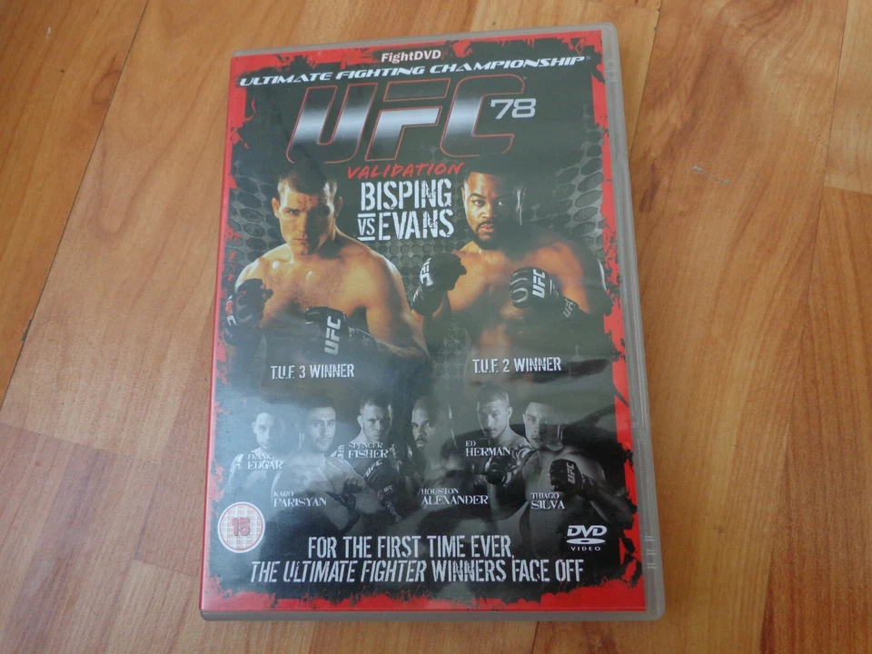 Campeonato De Lucha Definitivo UFC 78 Validación Bisping Vs Evans DVD WWE - Imagen 1 de 1