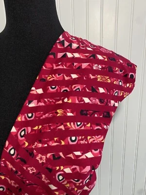 LuLaRoe Nuevo OS Leggings Talla Única Mujer Talla 2-10 Rosa Floral Rayas Elástico Foto 1 de 4