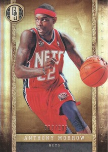 2011-12 Panini Gold Standard Nets Basketball Card #150 Anthony Morrow/299