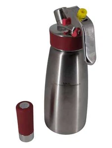 iSi Sahnespender 500ml, Gourmet Whip Plus, 0.5 Liter, aus hochwertigem Edelstahl - Bild 1 von 4