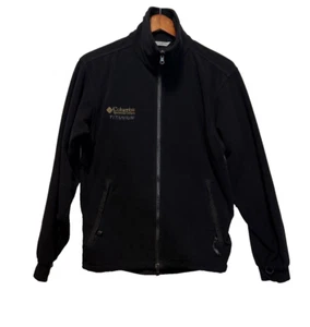 Giacca Pile Columbia Uomo Titanio Omni Therm Elasticizzata Full Zip Nero Taglia S - Foto 1 di 14