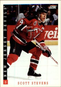1993-94 Score Canadian Hockey #111 Scott Stevens