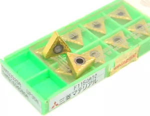 10 NUOVI INSERTI CERMET SURPLUS MITSUBISHI TNMG 332-SA UP35N (TNMG 160408-SA) - Foto 1 di 4