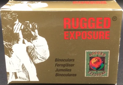 RUGGED EXPOSURE Binoculars PB-0801 1994 8 Power x 21mm NEW Fast Free Shipping! - Image 1 of 4