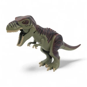 LEGO Dinosaur T-rex Green/Brown Trex03 Loose Animal Set 5887 - Picture 1 of 2