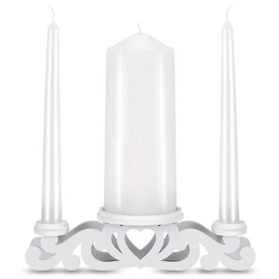 Unity Candle Holderunity Candles Stand For Wedding Ceremony Setpillar Candle Hol - Image 1 of 4