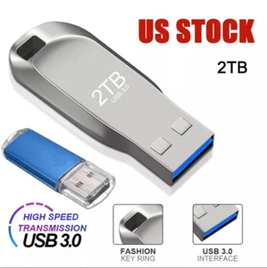 2 TB USB 3.0 Flash Drive Kciuk Dysk U Memory Stick Pen PC Laptop Tablet Pamięć - Zdjęcie 1 z 14