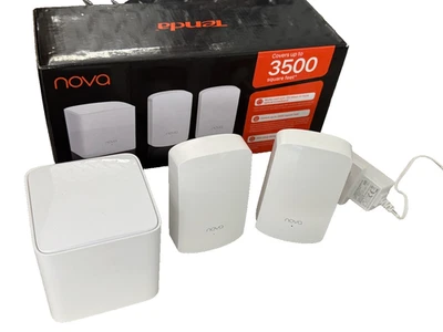 Tenda AC1200 Whole Home Mesh WiFi System MW5 3 Pack Dual Band Router - Image 1 of 4