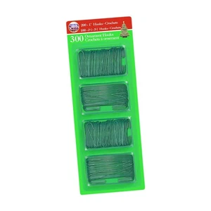 300 Ornament Hooks, for Hanging Balls, Ornaments, Party Decorations - Picture 1 of 7