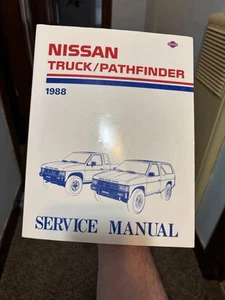 1988 Nissan Pickup Truck & Pathfinder Shop Service Repair Manual - Picture 1 of 4