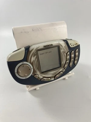 Nokia 3300 Blue Orange Network 1.5"  QWERTY Music MP3 FM Radio GSM 2G Phone - Image 1 of 4