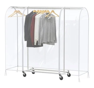 Clear Cover for Garment Clothing Rack LARGE SIZE 72” NIP Simple Houseware - Picture 1 of 6