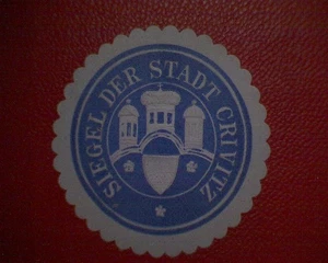 Siegelmarke Siegel der  Stadt  Crivitz   - Bild 1 von 2