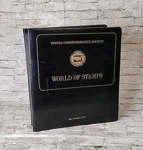 Postal Commemorative Society World Of Stamps - 15 Pages The The Front + back - Picture 1 of 11