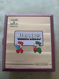 Vintage Nintendo Game And Watch MW-56 Multi-Screen Mario Bros. 1983 Tested