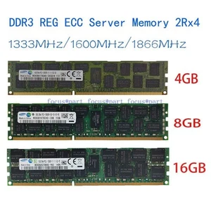 Samsung Server Ram 4GB 8GB 16GB DDR3 1333/1600/1866MHZ ECC REG Registered 240pin - Picture 1 of 12
