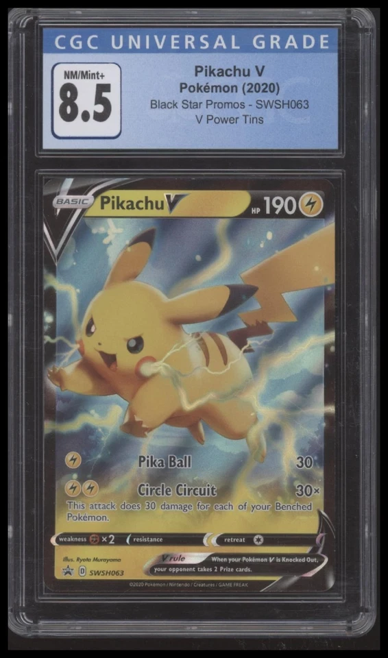 Pikachu V #SWSH063 Pokemon SWSH: Sword & Shield Promo Cards - Image 1 of 2
