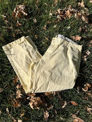 Pantalones Louis Raphael Para Hombre Caqui 44X30 Negocios Informales Oficina Preparación Golf Amarillo Foto 1 de 4