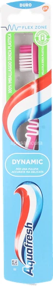 12 pezzi di spazzolino da denti aquafresh dynamic - duro - Immagine 1 di 1