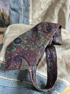 liberty London mens silk tie - Picture 1 of 7