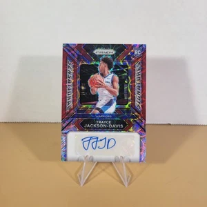 2023-24 Panini Prizm Trayce Jackson-Davis Sensational Signatures RC Asia Red /88 - Bild 1 von 5