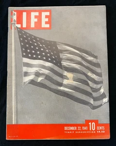 Life Magazine December 22, 1941, NO label - Picture 1 of 2