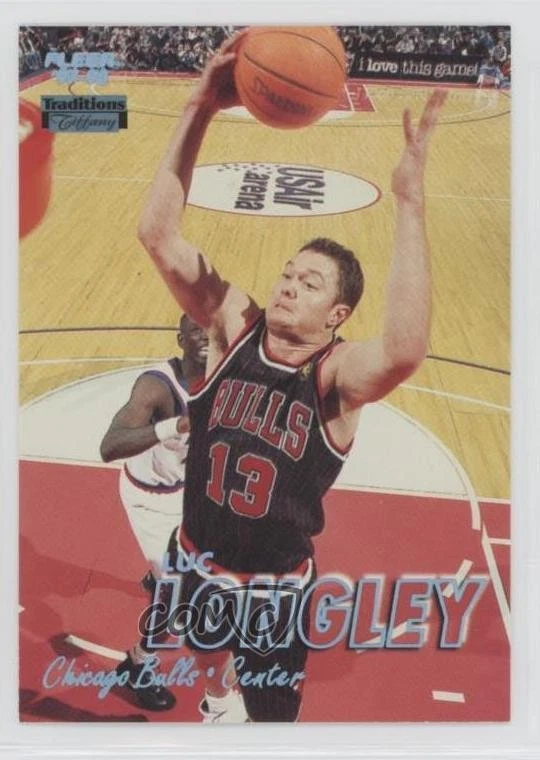 1997-98 Fleer Tiffany Luc Longley #138 - Image 1 of 2