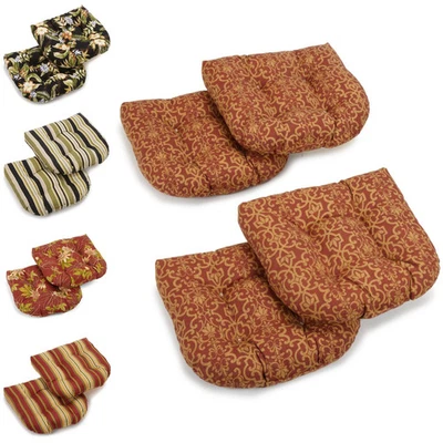 Blazing Needles 19-inch Chair/ Rocker Outdoor Cushions (Set - Image 1 of 4