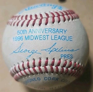 1996 Rawlings Official Minor League Baseball 50th Anniversary Midwest League - Bild 1 von 4