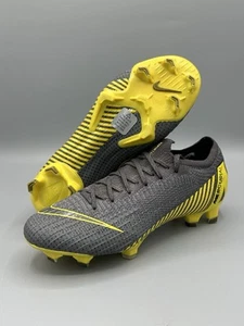 New Nike Mercurial Vapor 12 Elite FG Soccer Cleats Gray Mens Size 5  AH7380-070 - Picture 1 of 6