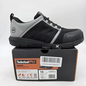 Scarpe Timberland PRO Radius donna taglia 10W nere punta composita lavoro EH TB1A415Y - Foto 1 di 15
