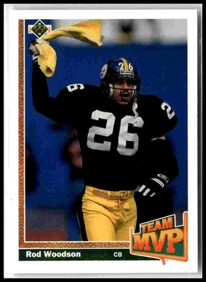 1991 Upper Deck #473 Rod Woodson - Image 1 of 2