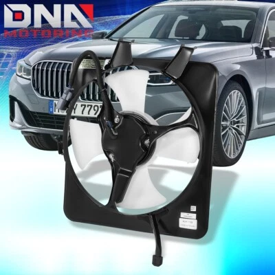 JUEGO DE CUBIERTA DE VENTILADOR DE REFRIGERACIÓN CONDENSADOR AC ESTILO FÁBRICA ACURA INTEGRA 1994-2001 Foto 1 de 4