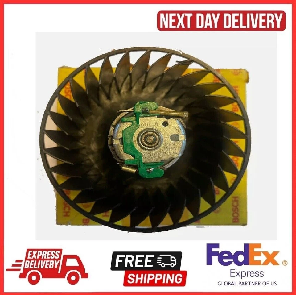 Mercedes OEM BOSCH Heater Blower Motor Fan Assembly NEW - Image 1 of 4