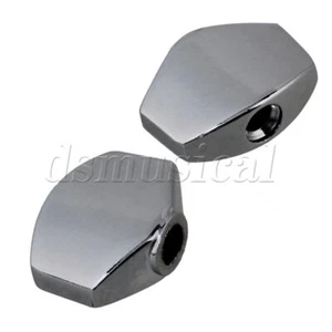 6 Stck. Gitarre Stimmgerät Maschinenkopf Tasten Chromlegierung Stimmschlüssel Quadratische Tasten - Bild 1 von 3